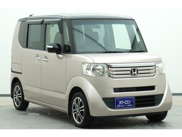 N-BOX G・Lパッケージ ETC バックカメラ 両側スライド・片側電動 ナビ TV スマートキー アイドリングストップ 電動格納ミラー ベンチシート CVT 盗難防止システム ABS ESC CD USB(3枚目)