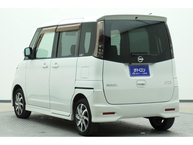 ルークス ハイウェイスター ETC バックカメラ 両側スライド・片側電動 ナビ TV オートライト HID スマートキー 電動格納ミラー ベンチシート CVT 盗難防止システム ABS アルミホイール 衝突安全ボディ エアコン(6枚目)