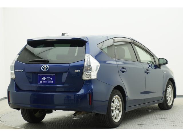 プリウスアルファ S ハイブリッド ドライブレコーダー ETC バックカメラ ナビ TV スマートキー 電動格納ミラー CVT 盗難防止システム 衝突安全ボディ アルミホイール CD USB ミュージックプレイヤー接続可(4枚目)