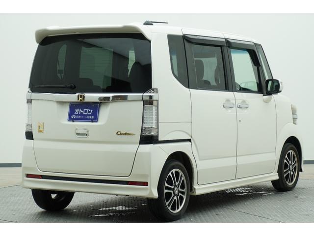 N-BOXカスタム G SSパッケージ ETC バックカメラ 両側電動スライドドア ナビ TV HID スマートキー アイドリングストップ ベンチシート CVT 盗難防止システム ABS ESC CD USB Bluetooth(4枚目)