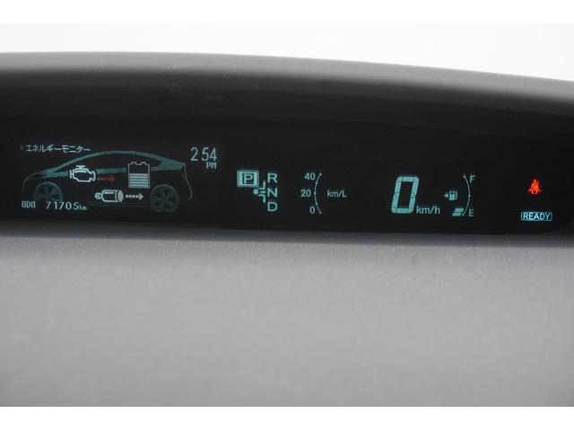 プリウス S ETC バックカメラ ナビ TV アルミホイール オートライト CVT スマートキー 盗難防止システム CD USB Bluetooth 衝突安全ボディ ABS ESC エアコン パワーステアリング(11枚目)