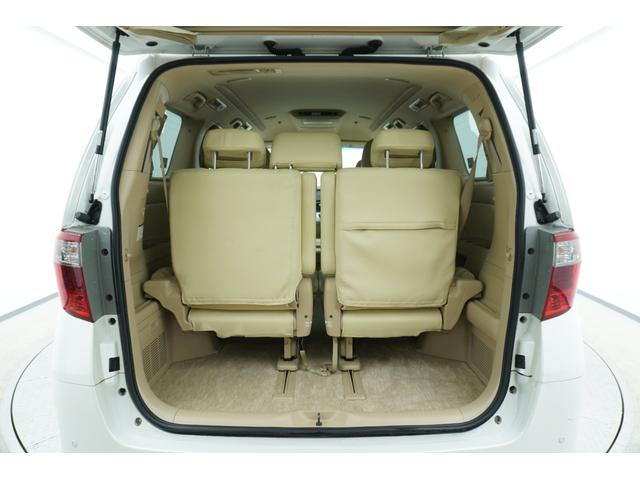 アルファード ２４０Ｓ　リミテッド　ＥＴＣ　バックカメラ　ナビ　ＴＶ　クリアランスソナー　両側電動スライドドア　ＨＩＤ　スマートキー　電動格納ミラー　後席モニター　３列シート　ＣＶＴ　アルミホイール　ＣＤ　ミュージックプレイヤー接続可（19枚目）