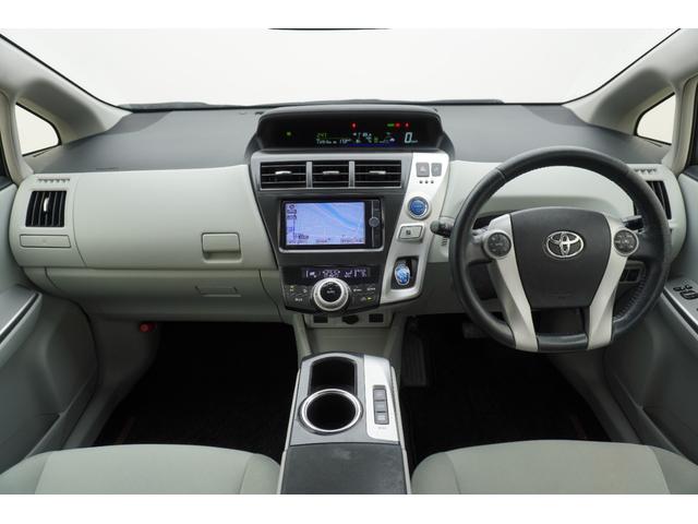 プリウスアルファ Ｓ　ＥＴＣ　バックカメラ　ナビ　ＴＶ　アルミホイール　オートライト　スマートキー　電動格納ミラー　３列シート　ＣＶＴ　盗難防止システム　衝突安全ボディ　ＡＢＳ　ＣＤ　ＤＶＤ再生　Ｂｌｕｅｔｏｏｔｈ（10枚目）