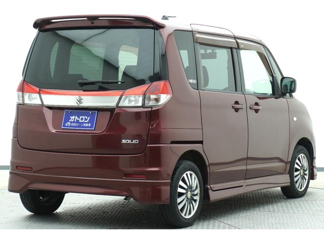 ソリオ Ｘ　ＥＴＣ　バックカメラ　ナビ　両側スライド・片側電動　スマートキー　電動格納ミラー　ＣＶＴ　アルミホイール　盗難防止システム　衝突安全ボディ　ＡＢＳ　エアコン　パワーステアリング　パワーウィンドウ（4枚目）