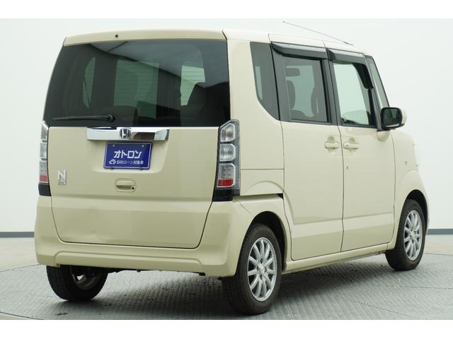 Ｎ－ＢＯＸ Ｇ　両側スライドドア　スマートキー　アイドリングストップ　ベンチシート　ＣＶＴ　盗難防止システム　ＡＢＳ　ＥＳＣ　ＣＤ　ミュージックプレイヤー接続可　アルミホイール　衝突安全ボディ　エアコン（4枚目）