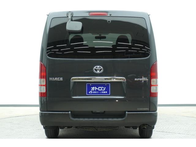 ハイエースバン ロングスーパーＧＬ　ＥＴＣ　両側スライドドア　キーレスエントリー　電動格納ミラー　ＡＴ　ＣＤ　ＭＤ　エアコン　パワーウィンドウ　運転席エアバッグ（5枚目）