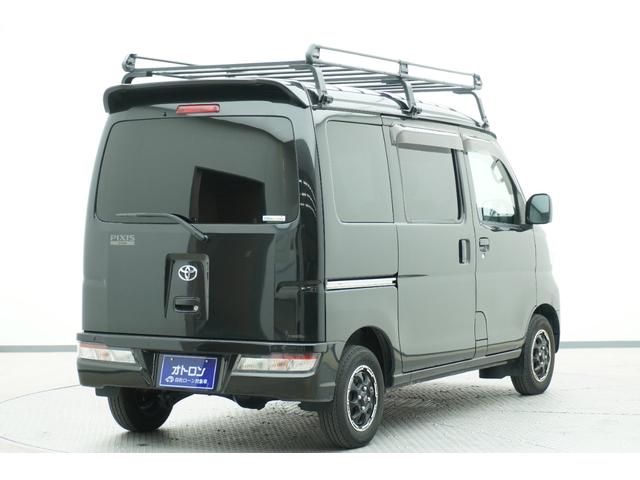 ピクシスバン クルーズターボ SAIII 軽バン AT 衝突被害軽減システム クリアランスソナー ETC ナビ TV 両側スライドドア キーレスエントリー アイドリングストップ 電動格納ミラー オートマチックハイビーム ABS ESC(4枚目)