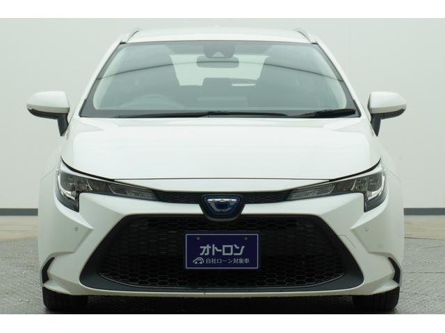 カローラツーリング ハイブリッド　Ｇ－Ｘ　バックカメラ　ナビ　クリアランスソナー　オートクルーズコントロール　レーンアシスト　衝突被害軽減システム　ＬＥＤヘッドランプ　スマートキー　ＣＶＴ　盗難防止システム　衝突安全ボディ　ＡＢＳ　ＥＳＣ（2枚目）