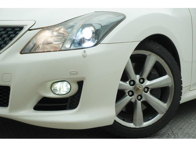 クラウン ３．５アスリート　ＥＴＣ　クリアランスソナー　オートクルーズコントロール　バックカメラ　ナビ　アルミホイール　ＨＩＤ　ＡＴ　スマートキー　盗難防止システム　パワーシート　ＣＤ　ＭＤ　ミュージックプレイヤー接続可（20枚目）