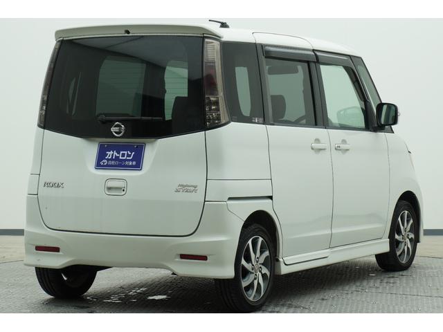 ルークス ハイウェイスター　両側スライドドア　ナビ　ＴＶ　オートライト　ＨＩＤ　スマートキー　電動格納ミラー　ベンチシート　ＣＶＴ　盗難防止システム　ＡＢＳ　Ｂｌｕｅｔｏｏｔｈ　アルミホイール　衝突安全ボディ　エアコン（4枚目）