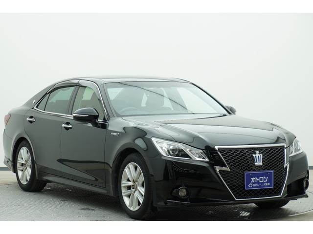 クラウンハイブリッド アスリートS ドライブレコーダー ETC オートクルーズコントロール バックカメラ ナビ アルミホイール HID CVT スマートキー 盗難防止システム 衝突安全ボディ ABS ESC エアコン パワーステアリング(3枚目)