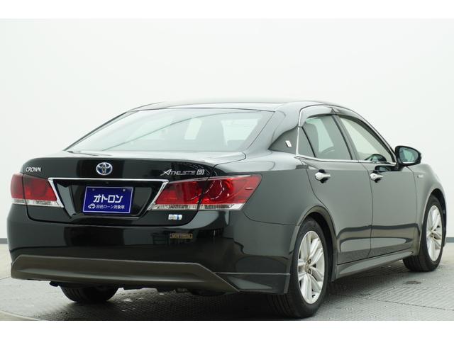 クラウンハイブリッド アスリートS ドライブレコーダー ETC オートクルーズコントロール バックカメラ ナビ アルミホイール HID CVT スマートキー 盗難防止システム 衝突安全ボディ ABS ESC エアコン パワーステアリング(4枚目)