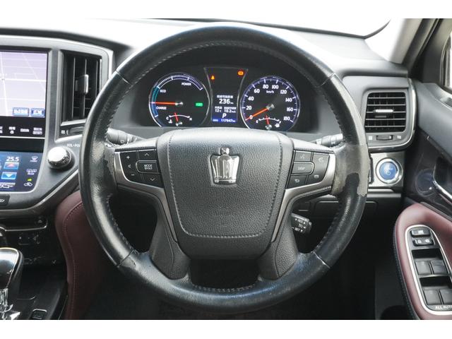 クラウンハイブリッド アスリートS ドライブレコーダー ETC オートクルーズコントロール バックカメラ ナビ アルミホイール HID CVT スマートキー 盗難防止システム 衝突安全ボディ ABS ESC エアコン パワーステアリング(10枚目)