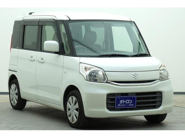 スペーシア X ETC 両側スライド・片側電動 ナビ スマートキー アイドリングストップ 電動格納ミラー シートヒーター ベンチシート CVT 盗難防止システム ABS 衝突安全ボディ エアコン パワーステアリング(3枚目)