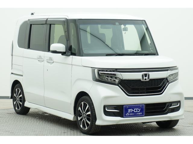N-BOXカスタム G・Lホンダセンシング ドライブレコーダー ETC 両側スライド・片側電動 ナビ TV オートクルーズコントロール レーンアシスト 衝突被害軽減システム LEDヘッドランプ スマートキー アイドリングストップ 電動格納ミラー(3枚目)