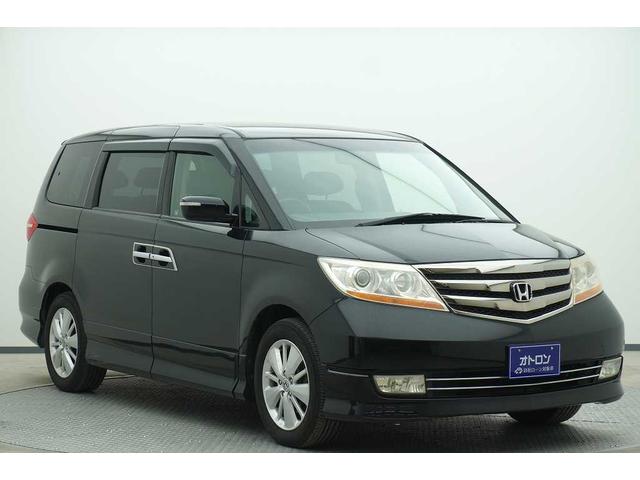 エリシオンプレステージ Ｓ　ＨＤＤナビスペシャルパッケージ　ＥＴＣ　バックカメラ　ナビ　両側スライドドア　ＨＩＤ　キーレスエントリー　電動格納ミラー　後席モニター　３列シート　フルフラット　ＡＴ　アルミホイール　ＣＤ　盗難防止システム　衝突安全ボディ　ＡＢＳ（3枚目）