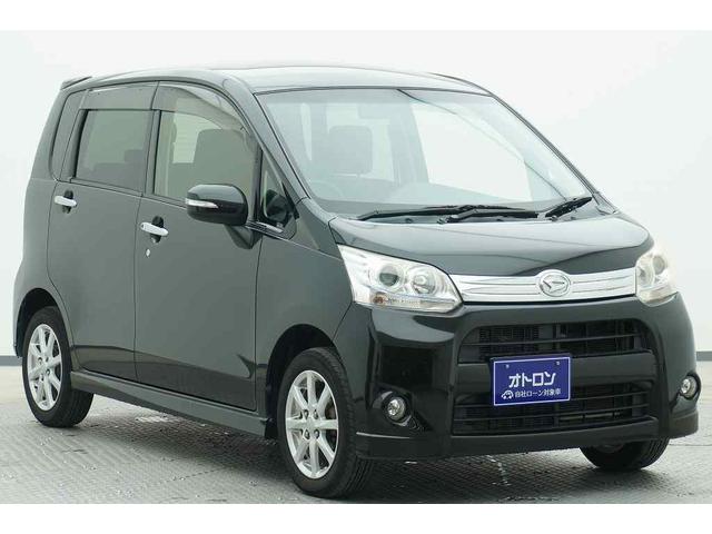 ムーヴ カスタム　Ｘリミテッド　バックカメラ　ナビ　ＴＶ　ＨＩＤ　ＬＥＤヘッドランプ　スマートキー　アイドリングストップ　電動格納ミラー　ベンチシート　ＣＶＴ　盗難防止システム　ＡＢＳ　ＣＤ　ミュージックプレイヤー接続可（3枚目）