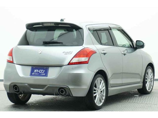 スイフトスポーツ ベースグレード　ＥＴＣ　ナビ　ＴＶ　オートクルーズコントロール　アルミホイール　オートライト　スマートキー　電動格納ミラー　ＣＶＴ　盗難防止システム　衝突安全ボディ　ＡＢＳ　ＣＤ　ＵＳＢ　ミュージックプレイヤー接続可（4枚目）