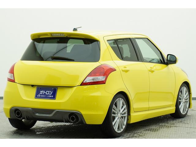 スイフトスポーツ ベースグレード　ドライブレコーダー　ＥＴＣ　バックカメラ　オートクルーズコントロール　アルミホイール　スマートキー　ＭＴ　盗難防止システム　衝突安全ボディ　ＡＢＳ　ＥＳＣ　Ｂｌｕｅｔｏｏｔｈ　エアコン（4枚目）