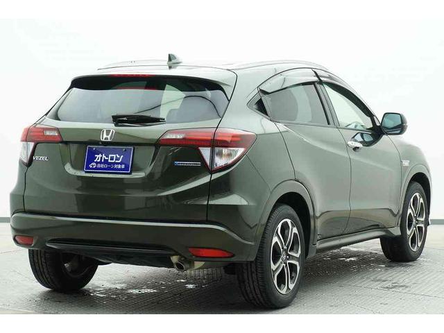 ヴェゼル ハイブリッドＺ　ＥＴＣ　バックカメラ　オートクルーズコントロール　衝突被害軽減システム　ナビ　ＴＶ　ＬＥＤヘッドランプ　アルミホイール　スマートキー　アイドリングストップ　シートヒーター　ＡＴ　盗難防止システム（4枚目）