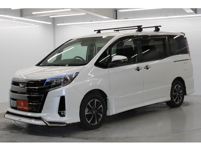 ノア Ｓｉ　ダブルバイビーＩＩ　後期型　禁煙車　モデリスタフルエアロ　後席モニター　カロッツェリアナビ　バックカメラ　フルセグ　メーカーＯＰハーフレザーシート　両側電動　クルーズコントロール　セーフティセンス　クリアランスソナー（11枚目）