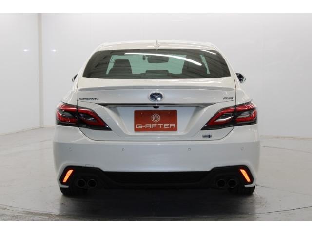 クラウンハイブリッド RSアドバンス OP黒革シート 純正ナビ バックモニター ベンチレーション シートヒーター レーダークルーズコントロール ブラインドスポットモニター オートブレーキホールド オートマチックハイビーム ETC(11枚目)