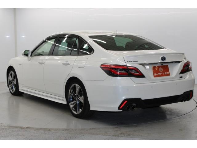 クラウンハイブリッド RSアドバンス OP黒革シート 純正ナビ バックモニター ベンチレーション シートヒーター レーダークルーズコントロール ブラインドスポットモニター オートブレーキホールド オートマチックハイビーム ETC(12枚目)