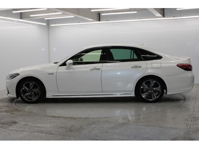 クラウンハイブリッド RSアドバンス OP黒革シート 純正ナビ バックモニター ベンチレーション シートヒーター レーダークルーズコントロール ブラインドスポットモニター オートブレーキホールド オートマチックハイビーム ETC(13枚目)