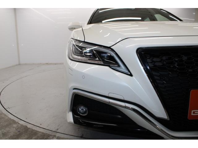 クラウンハイブリッド RSアドバンス OP黒革シート 純正ナビ バックモニター ベンチレーション シートヒーター レーダークルーズコントロール ブラインドスポットモニター オートブレーキホールド オートマチックハイビーム ETC(16枚目)