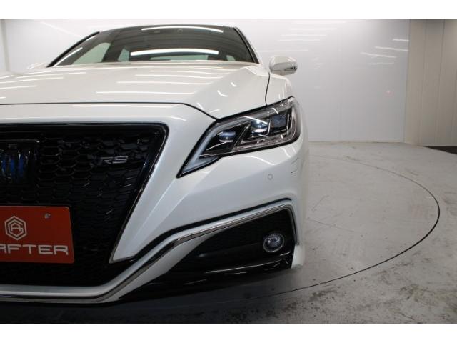 クラウンハイブリッド RSアドバンス OP黒革シート 純正ナビ バックモニター ベンチレーション シートヒーター レーダークルーズコントロール ブラインドスポットモニター オートブレーキホールド オートマチックハイビーム ETC(19枚目)