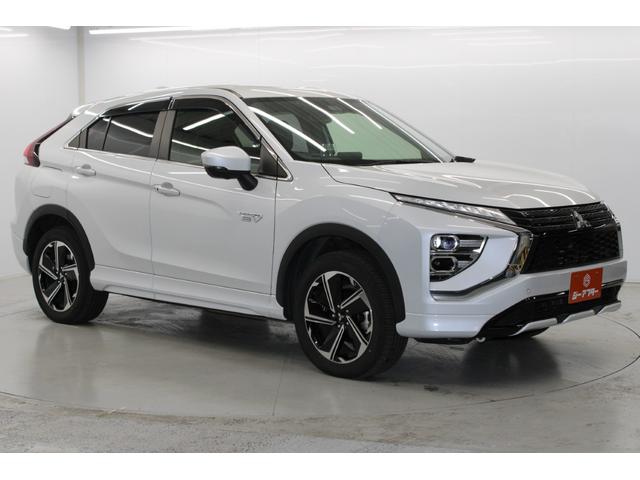 エクリプスクロスPHEV P 禁煙車 純正8インチナビ ETC アラウンドビューモニター アダプティブクルーズコントロール ブラインドスポットモニター シートヒーター ヘッドアップディスプレイ ステアリングヒーター 衝突軽減(4枚目)