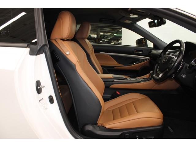 RC RC200t バージョンL 禁煙車 メーカー10.3型ナビ フルセグ バックカメラ 茶革シート BSM レーダークルーズ 衝突軽減ブレーキ シートエアコン レーンアシスト クリアランスナー 3眼LEDヘッドライト ETC2.0(29枚目)