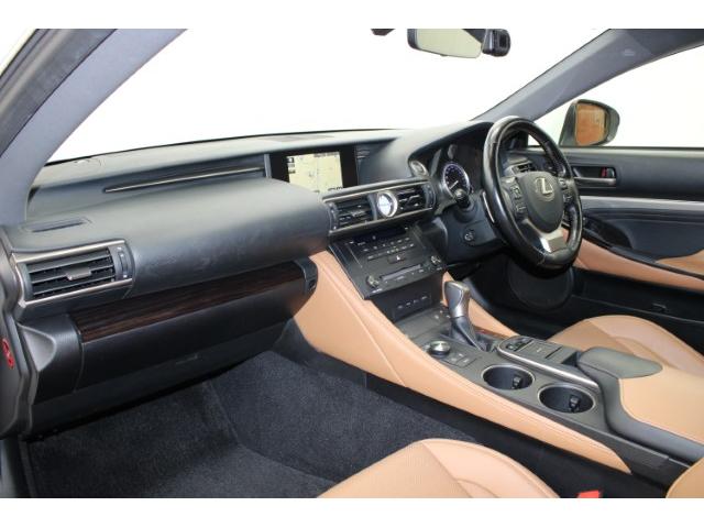 RC RC200t バージョンL 禁煙車 メーカー10.3型ナビ フルセグ バックカメラ 茶革シート BSM レーダークルーズ 衝突軽減ブレーキ シートエアコン レーンアシスト クリアランスナー 3眼LEDヘッドライト ETC2.0(35枚目)