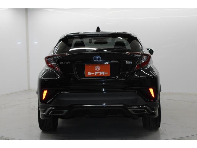 Ｃ－ＨＲ Ｇ　禁煙車　モデリスタフルエアロ　ＬＥＤヘッドランプ　バックカメラ　ＢＳＭ　衝突軽減　黒革シート　フルセグ　シートヒーター　クリアランスソナー　純正アルミホイール　レーンアシスト　ＥＴＣ　オートライト（7枚目）