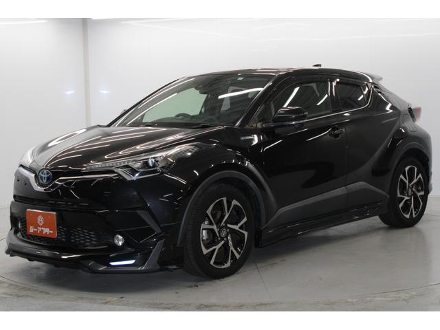 Ｃ－ＨＲ Ｇ　禁煙車　モデリスタフルエアロ　ＬＥＤヘッドランプ　バックカメラ　ＢＳＭ　衝突軽減　黒革シート　フルセグ　シートヒーター　クリアランスソナー　純正アルミホイール　レーンアシスト　ＥＴＣ　オートライト（10枚目）