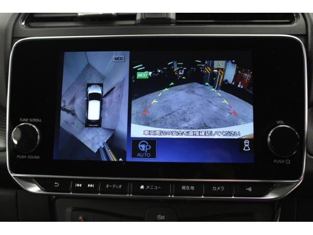 リーフ ｅ＋　Ｇ　禁煙車　ツートンルーフ　ＢＯＳＥサウンド　純正９インチナビ　ブラインドスポットモニター　プロパイロット　アラウンドビューモニター　ビルトインＥＴＣ２．０　ステアリングヒーター　シートヒーター（6枚目）