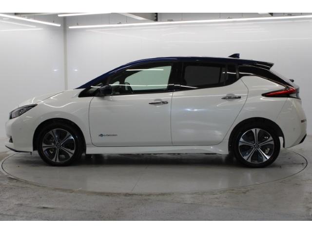 リーフ ｅ＋　Ｇ　禁煙車　ツートンルーフ　ＢＯＳＥサウンド　純正９インチナビ　ブラインドスポットモニター　プロパイロット　アラウンドビューモニター　ビルトインＥＴＣ２．０　ステアリングヒーター　シートヒーター（13枚目）