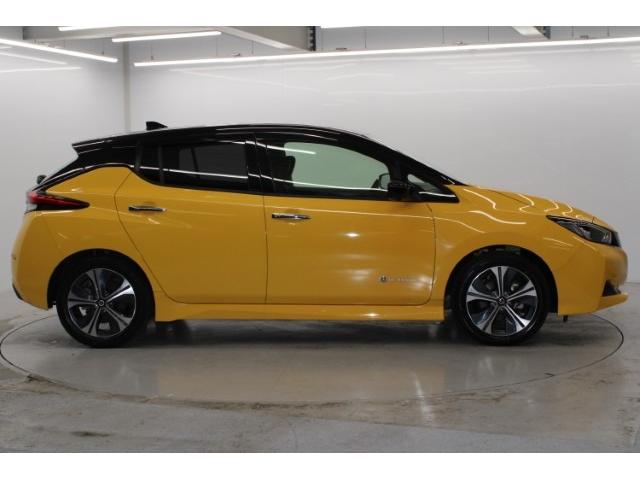 リーフ Ｘ　Ｖセレクション　禁煙車　ツートーンルーフ　純正ナビ　フルセグ　全周囲カメラ　プロパイロット　レーダークルーズ　シートヒーター　ＬＥＤヘッド　ｅ－ｐｅｄａｌ　純正１７インチＡＷ　クリアランスソナー　ＥＴＣ２．０（9枚目）