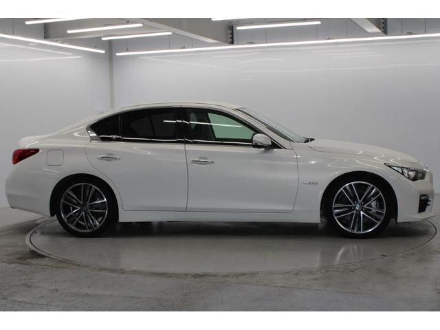 スカイライン 350GT ハイブリッド タイプSP 禁煙車 純正8インチナビ フルセグ 全周囲カメラ プロパイロット レーダークルーズ 障害物センサー 黒革シート 電動シート シートヒーター 純正19インチAW 電動チルトステアリング LED ETC(6枚目)