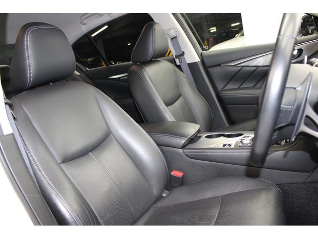 スカイライン 350GT ハイブリッド タイプSP 禁煙車 純正8インチナビ フルセグ 全周囲カメラ プロパイロット レーダークルーズ 障害物センサー 黒革シート 電動シート シートヒーター 純正19インチAW 電動チルトステアリング LED ETC(28枚目)