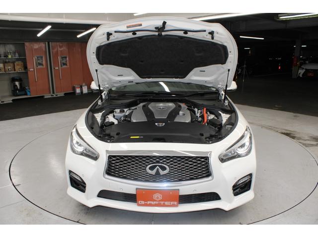 スカイライン 350GT ハイブリッド タイプSP 禁煙車 純正8インチナビ フルセグ 全周囲カメラ プロパイロット レーダークルーズ 障害物センサー 黒革シート 電動シート シートヒーター 純正19インチAW 電動チルトステアリング LED ETC(73枚目)