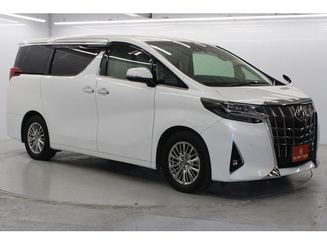 アルファード 2.5G 後期型 禁煙 3眼LEDヘッド 純正10インチナビ 後席12.1インチナビ バックカメラ フルセグ デジタルインナーミラー 両側電動スライドドア トヨタセーフティセンス レーダークルーズコントロール(5枚目)