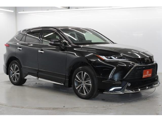 ハリアー G 禁煙車 ワンオーナー モデリスタフルエアロ 純正8インチOA バックカメラ フルセグ 純正デジタルインナーミラー 半革 ブラインドスポットモニター ビルドインETC LED(8枚目)