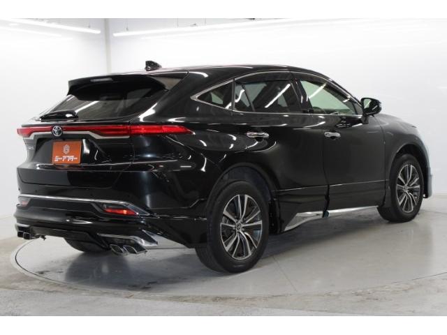 ハリアー G 禁煙車 ワンオーナー モデリスタフルエアロ 純正8インチOA バックカメラ フルセグ 純正デジタルインナーミラー 半革 ブラインドスポットモニター ビルドインETC LED(10枚目)