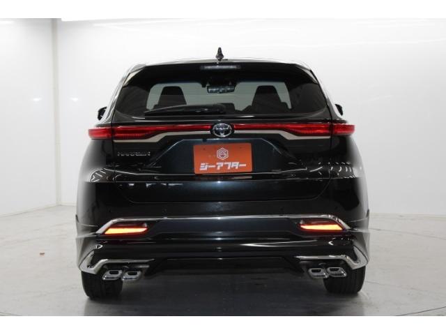 ハリアー G 禁煙車 ワンオーナー モデリスタフルエアロ 純正8インチOA バックカメラ フルセグ 純正デジタルインナーミラー 半革 ブラインドスポットモニター ビルドインETC LED(11枚目)