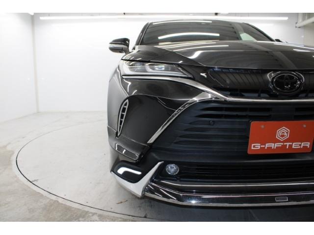 ハリアー G 禁煙車 ワンオーナー モデリスタフルエアロ 純正8インチOA バックカメラ フルセグ 純正デジタルインナーミラー 半革 ブラインドスポットモニター ビルドインETC LED(16枚目)