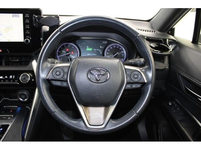 ハリアー G 禁煙車 ワンオーナー モデリスタフルエアロ 純正8インチOA バックカメラ フルセグ 純正デジタルインナーミラー 半革 ブラインドスポットモニター ビルドインETC LED(54枚目)