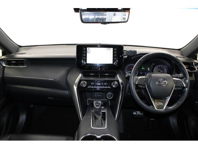 ハリアー G 禁煙車 ワンオーナー モデリスタフルエアロ 純正8インチOA バックカメラ フルセグ 純正デジタルインナーミラー 半革 ブラインドスポットモニター ビルドインETC LED(55枚目)