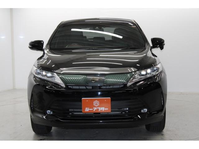 ハリアー プレミアム 後期 禁煙 純正9インチナビ フルセグ バックカメラ 電動Rゲート トヨタセーフティセンス レーダークルーズコントロール ハーフレザーシート オートホールド LEDヘッドライト ビルトインETC2.0(4枚目)