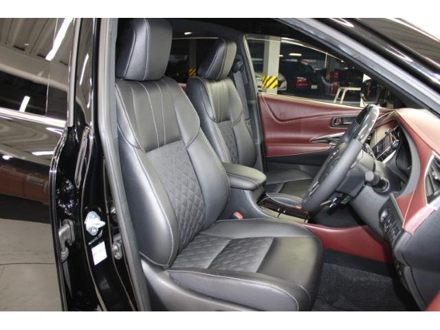 ハリアー プレミアム 後期 禁煙 純正9インチナビ フルセグ バックカメラ 電動Rゲート トヨタセーフティセンス レーダークルーズコントロール ハーフレザーシート オートホールド LEDヘッドライト ビルトインETC2.0(21枚目)